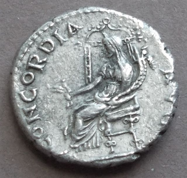 Vespasian-Denarius